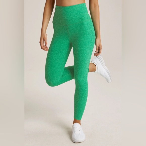 Beyond Yoga space dye leggings in summer tyme green - Picture 5 of 5